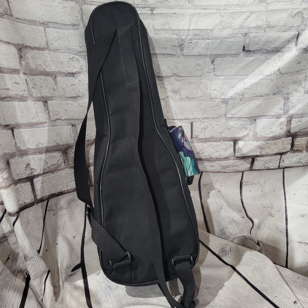 Cloud Music Floral Ukulele Bag with Tropical Print - Picture 2 of 5